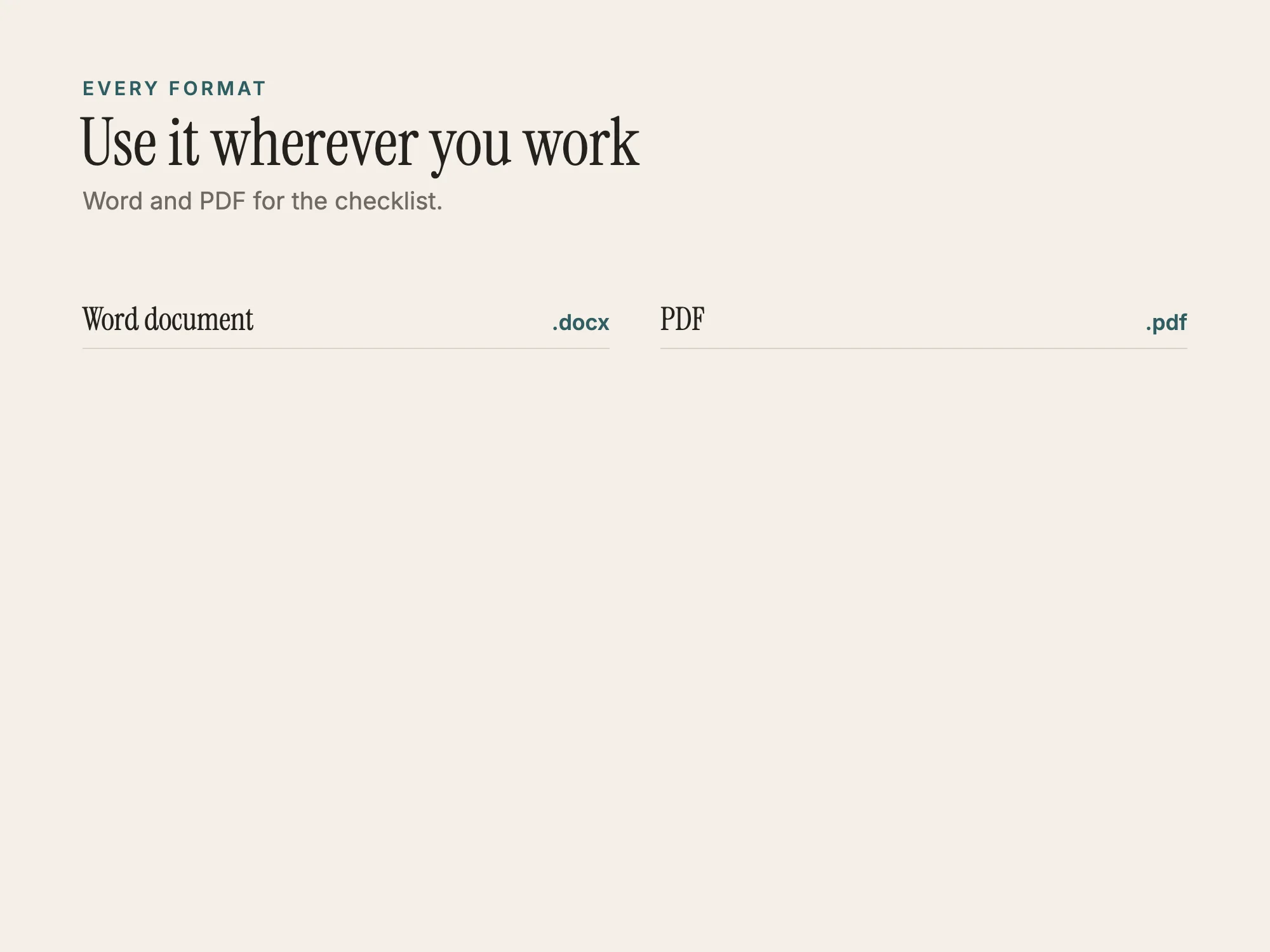 Client Approval Workflow Template: Every format